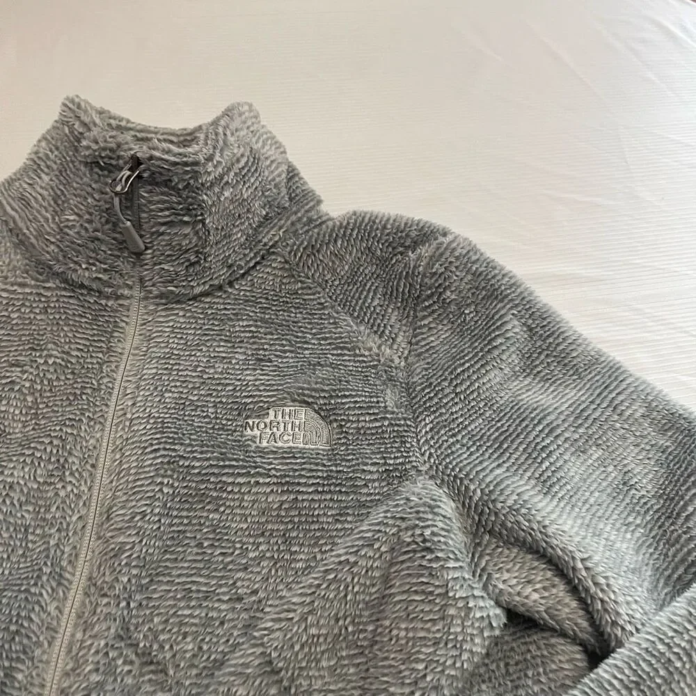 The North Face Grey Osito Women’s Fleece Jacket Size Medium